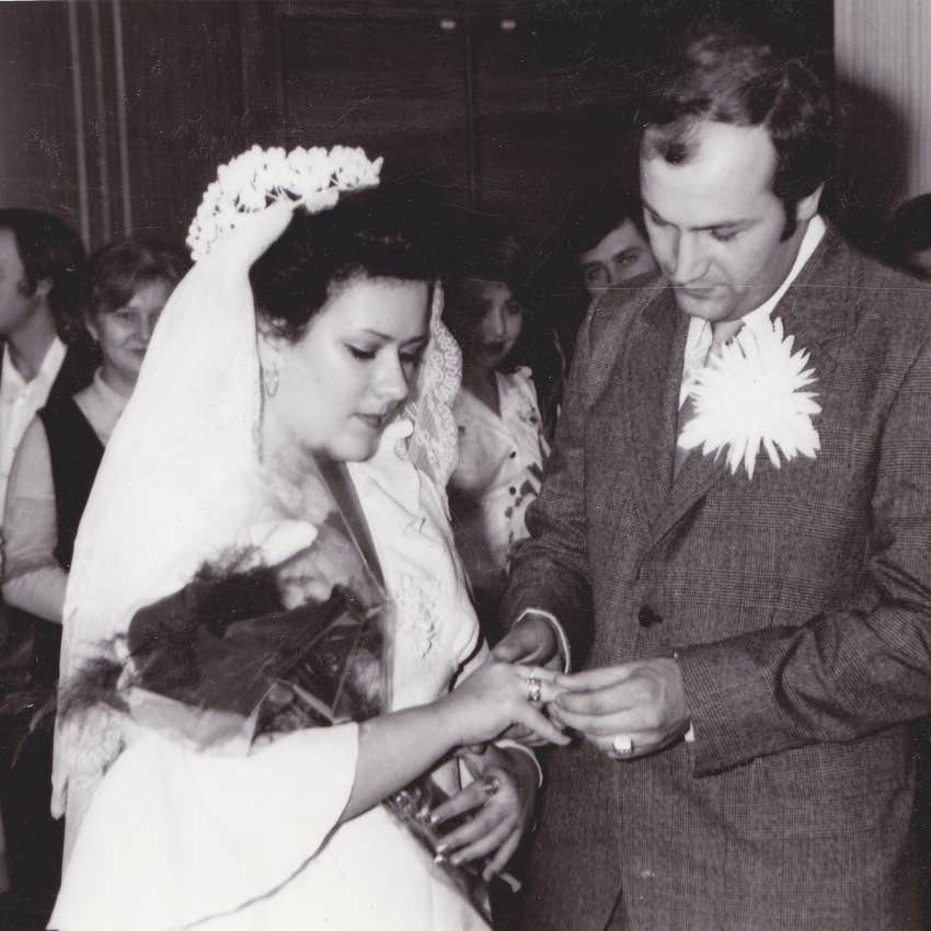 boomer couple getting married