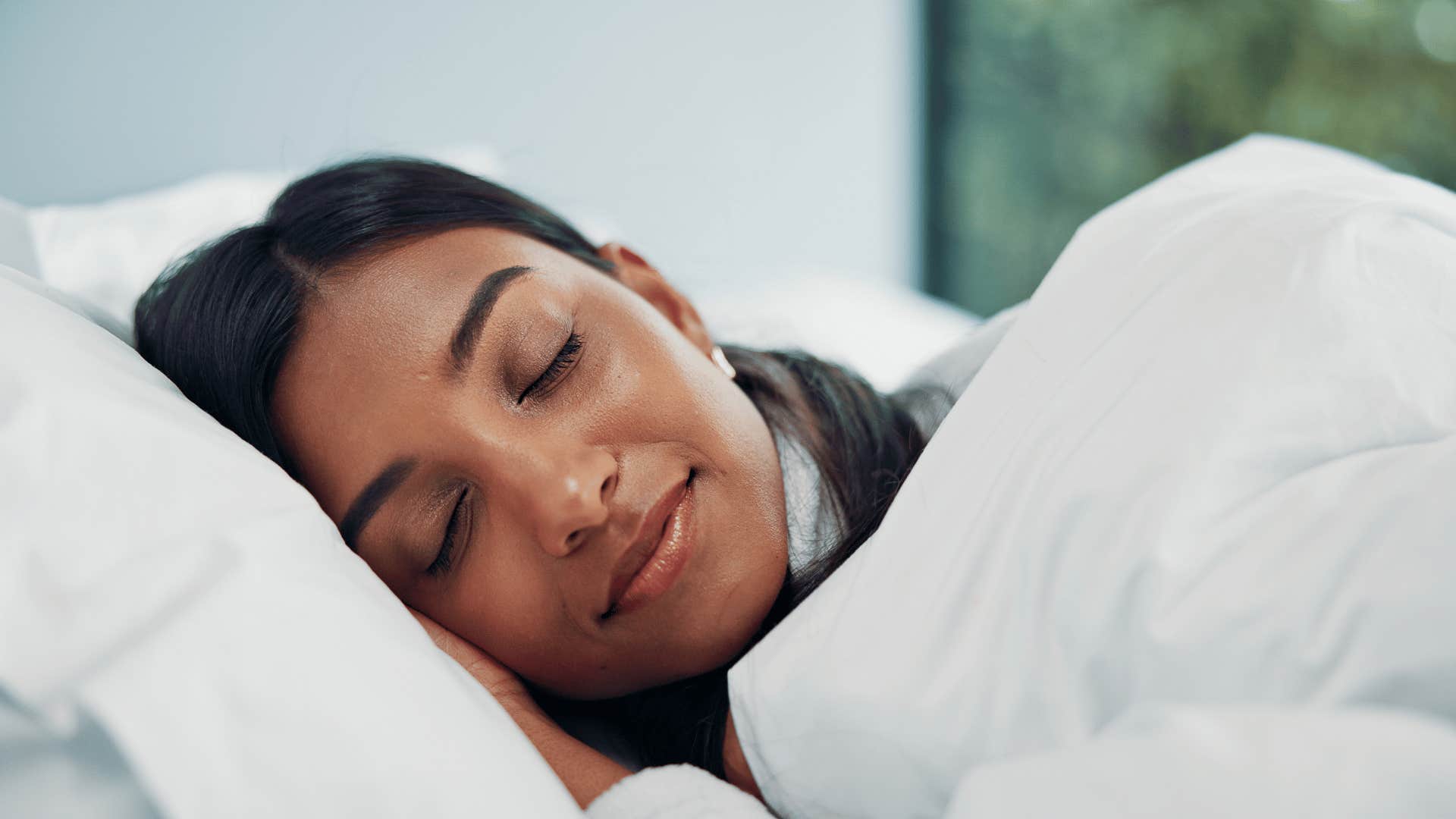 high iq woman taking a nap to heal her brain