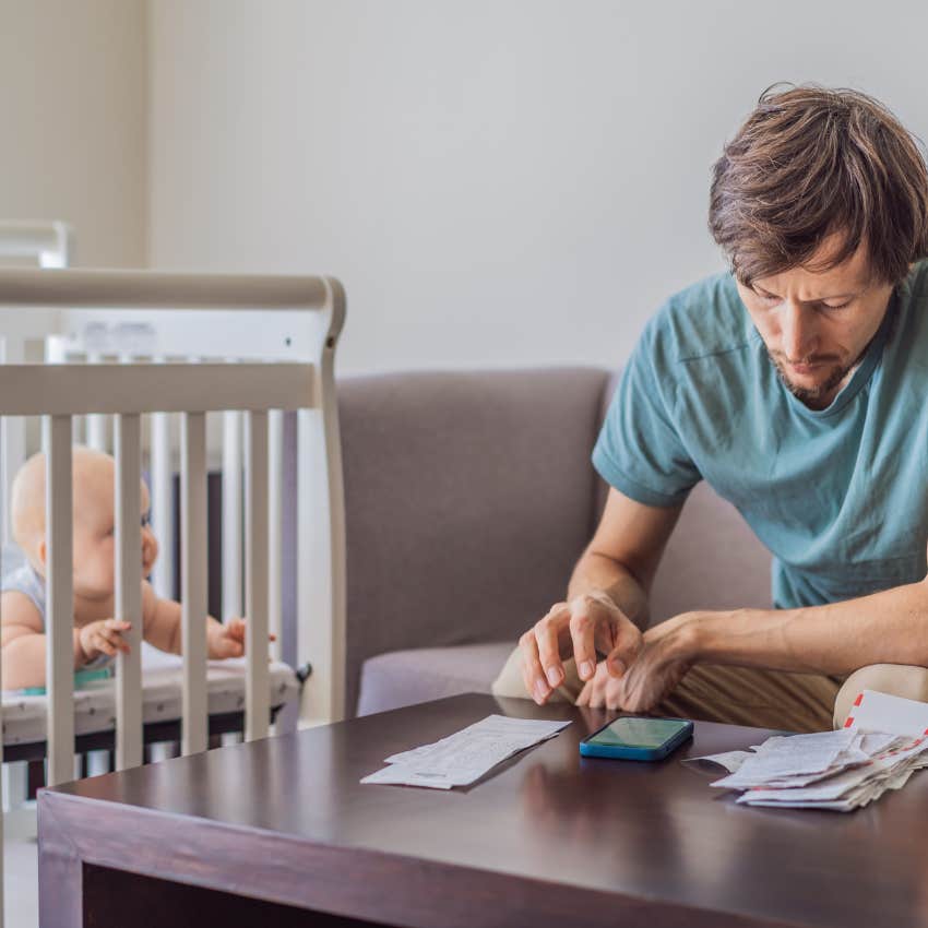 new parent dealing with mounting medical debt