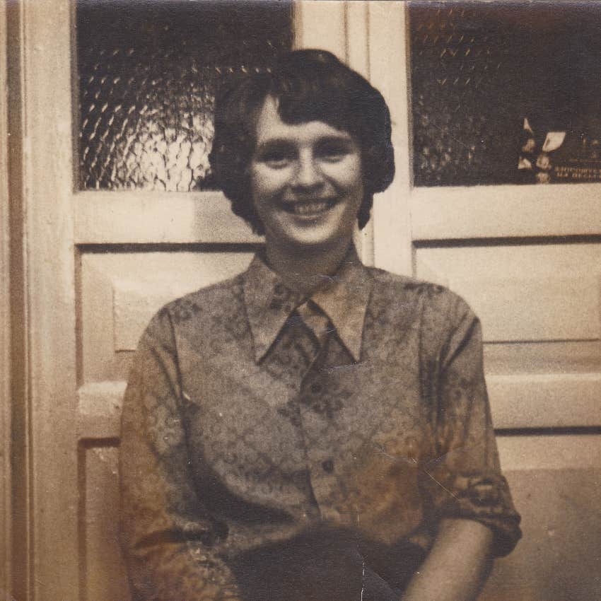 grandma smiling before heading to work as part of a consistent healthy routine