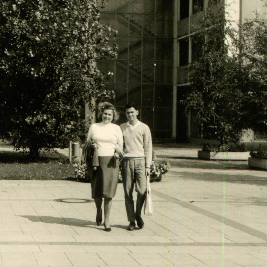 grandparents going for a walk kept them surprisingly healthy