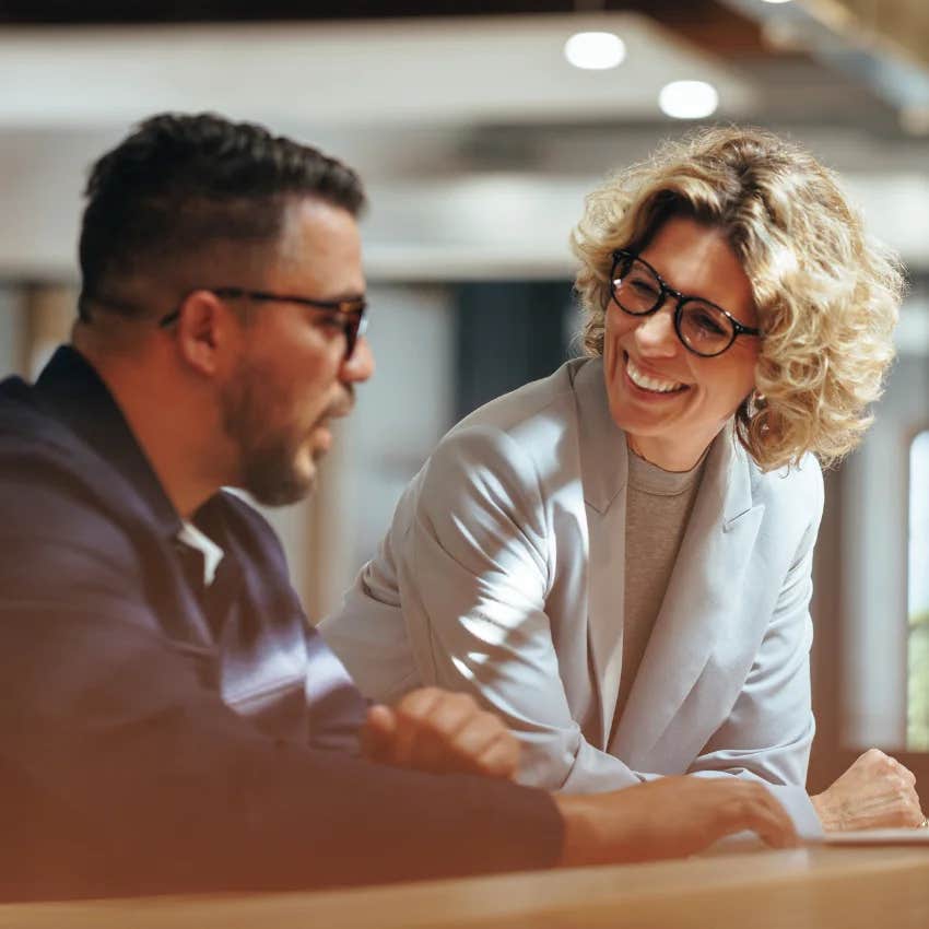 new employee trying to meet her colleague's expectations