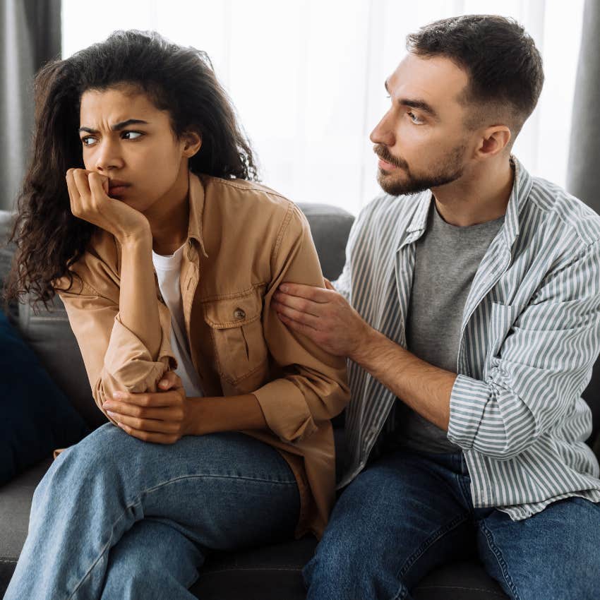 wife annoyed that her husband constantly gets a pass to do the bare minimum in the household