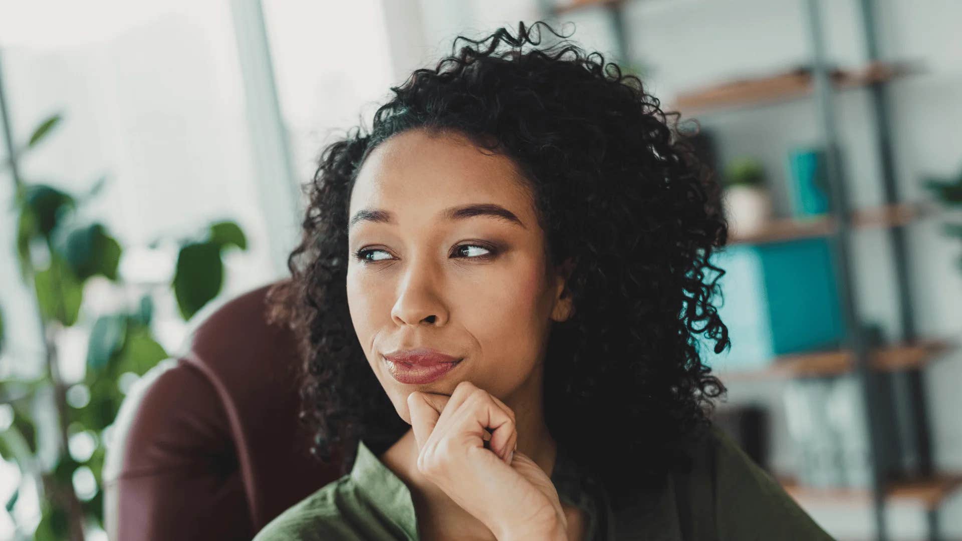 suspicious woman always questioning everything