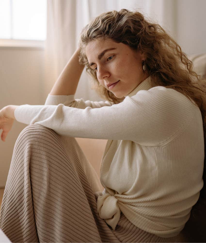 woman who has mastered the skill of expressing her emotions