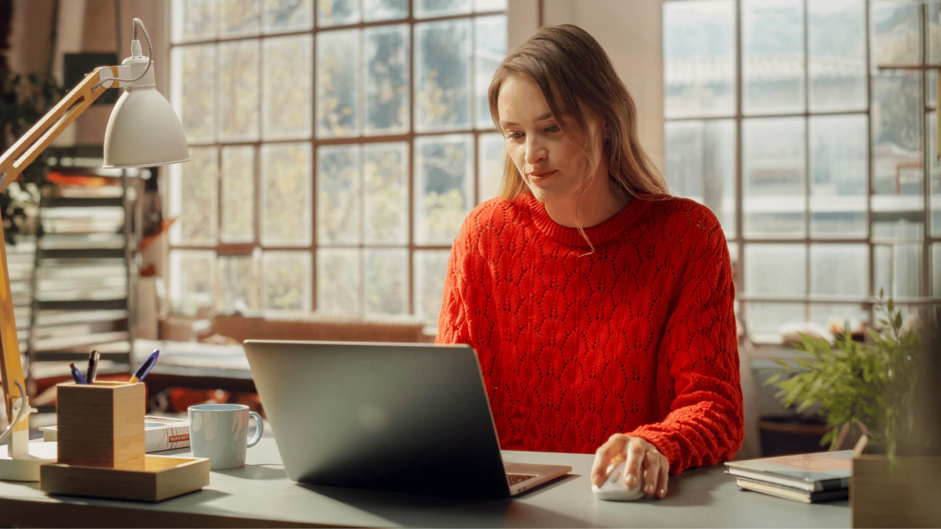 woman doing research becoming fixated on one topic