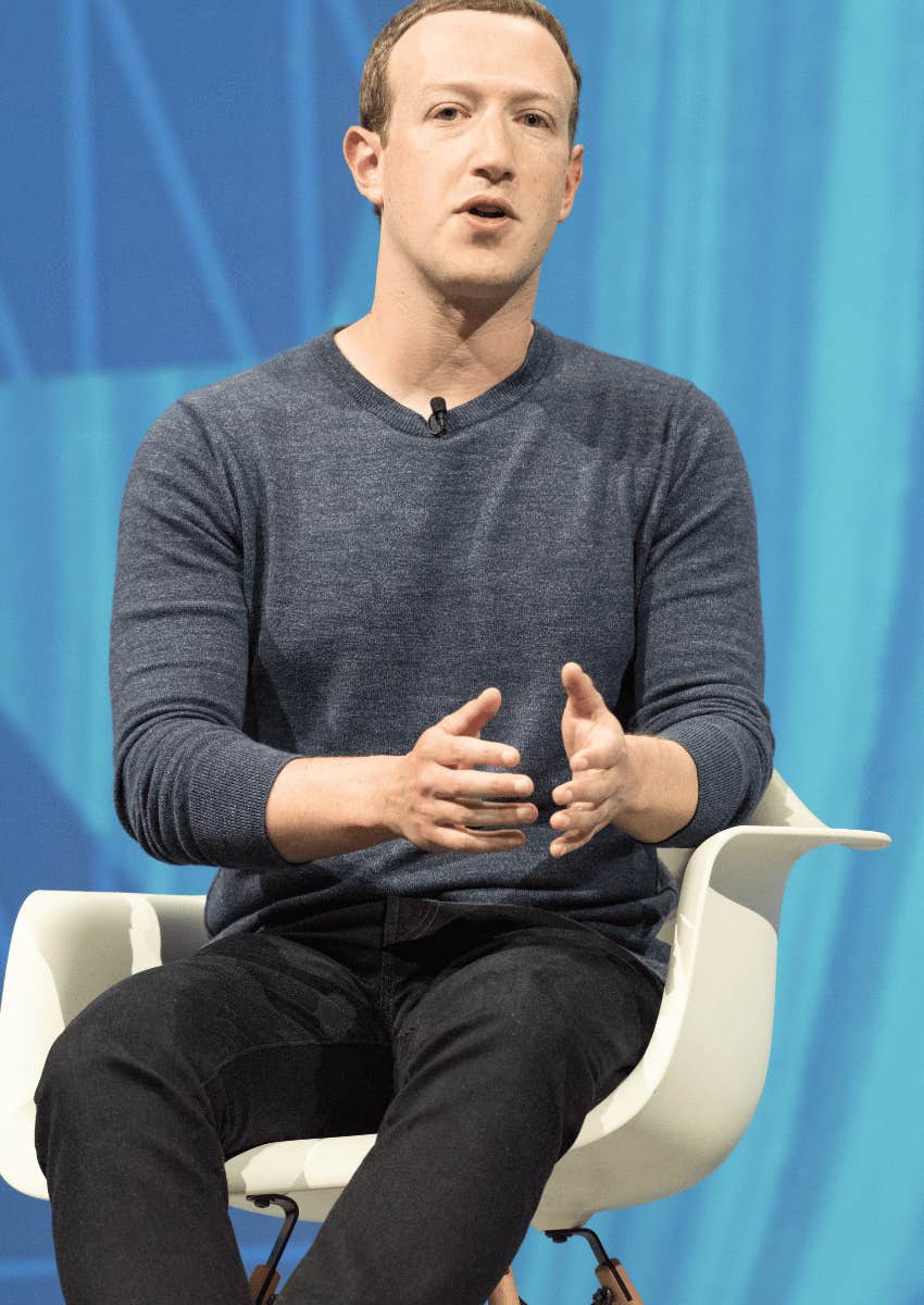 mark zuckerberg speaking at conference