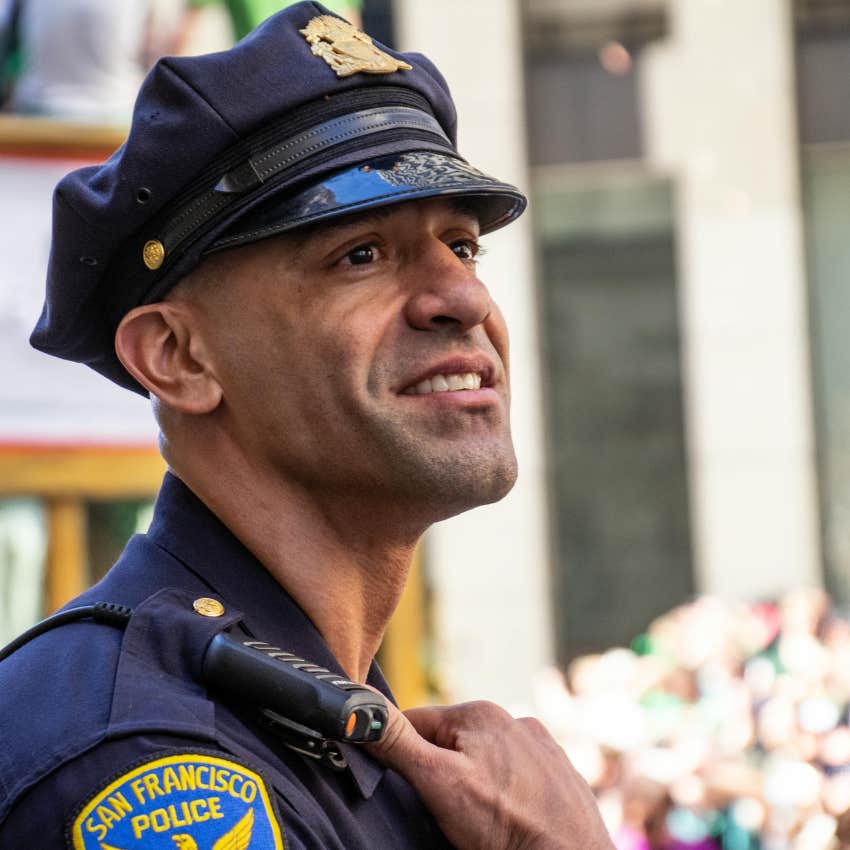 police officer stressed about his job