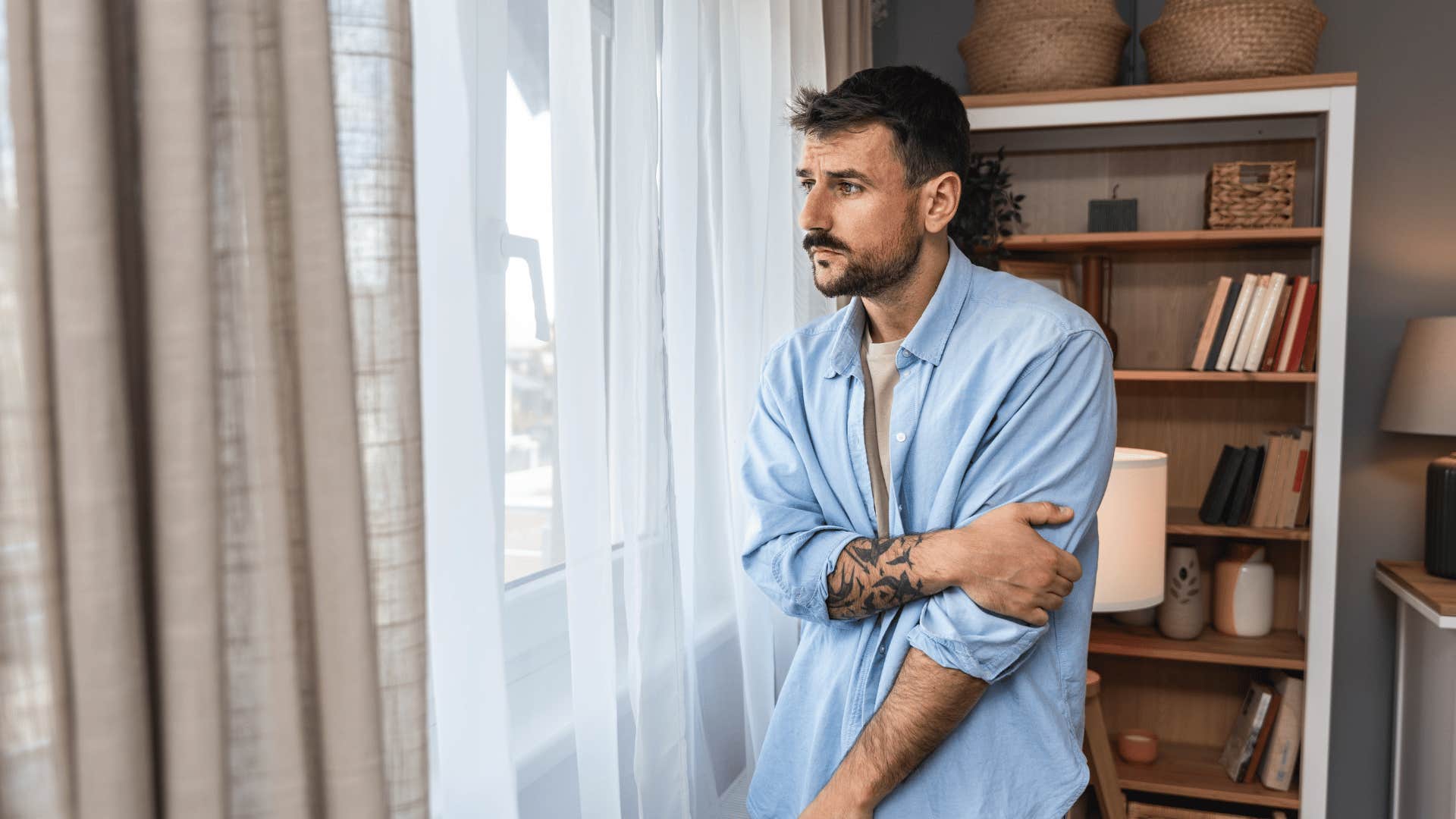 man who's afraid of vulnerability