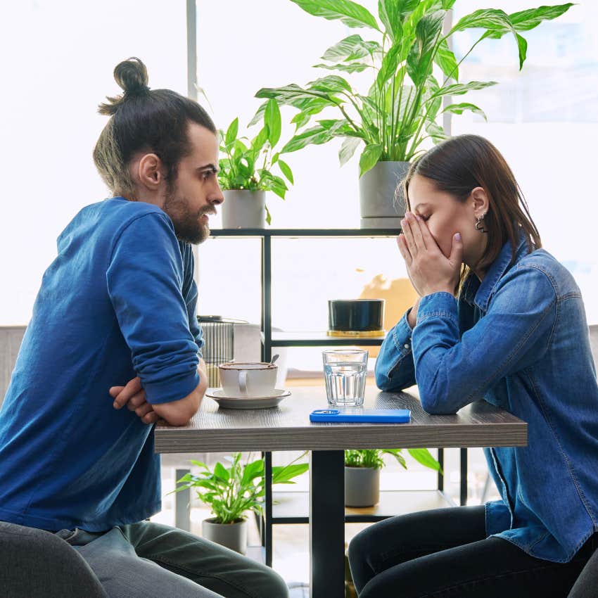 millennial couple are forced to talk about how their relationship is about to change and practice adaptability
