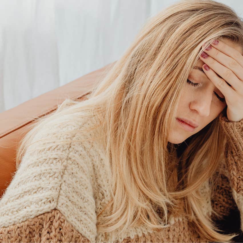 woman who is frustrated hearing her parents say just wait until you have children