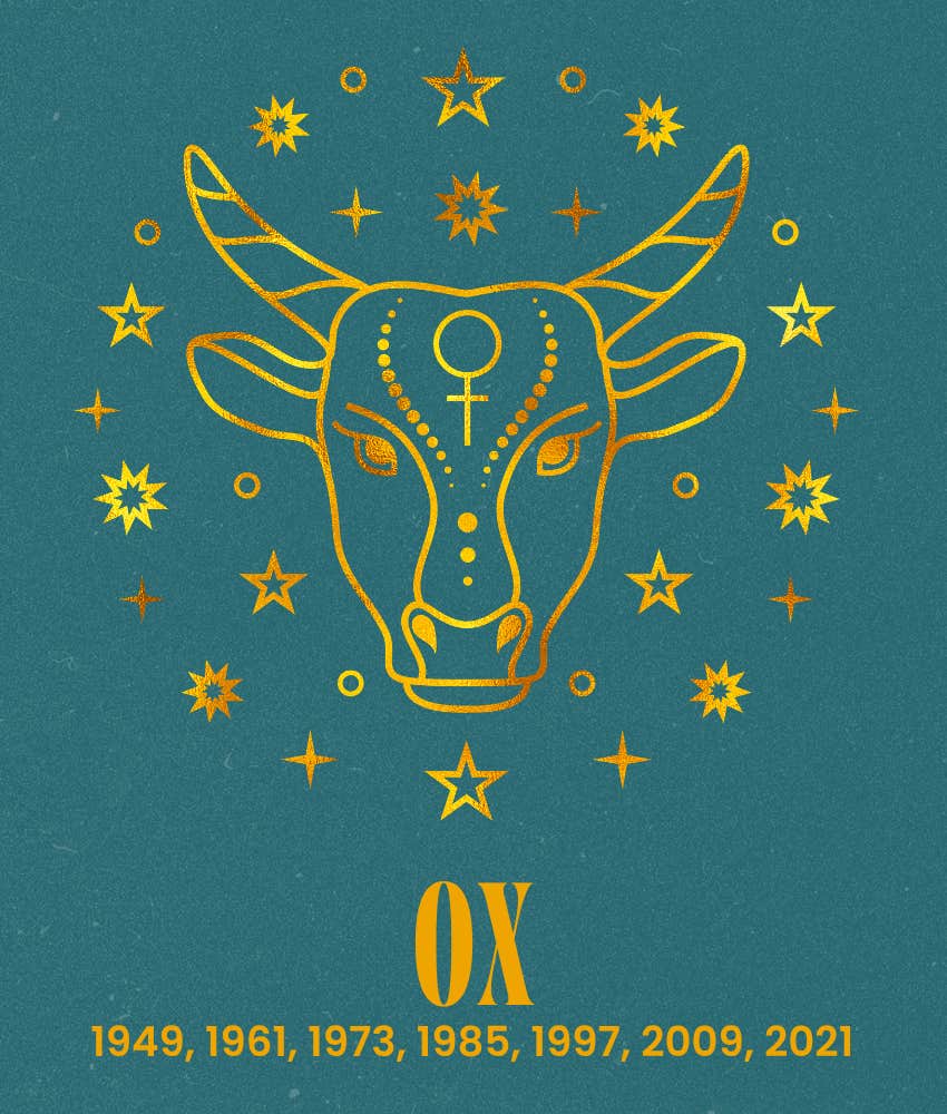 ox chinese zodiac signs luck prosperity june 8 - 14, 2026