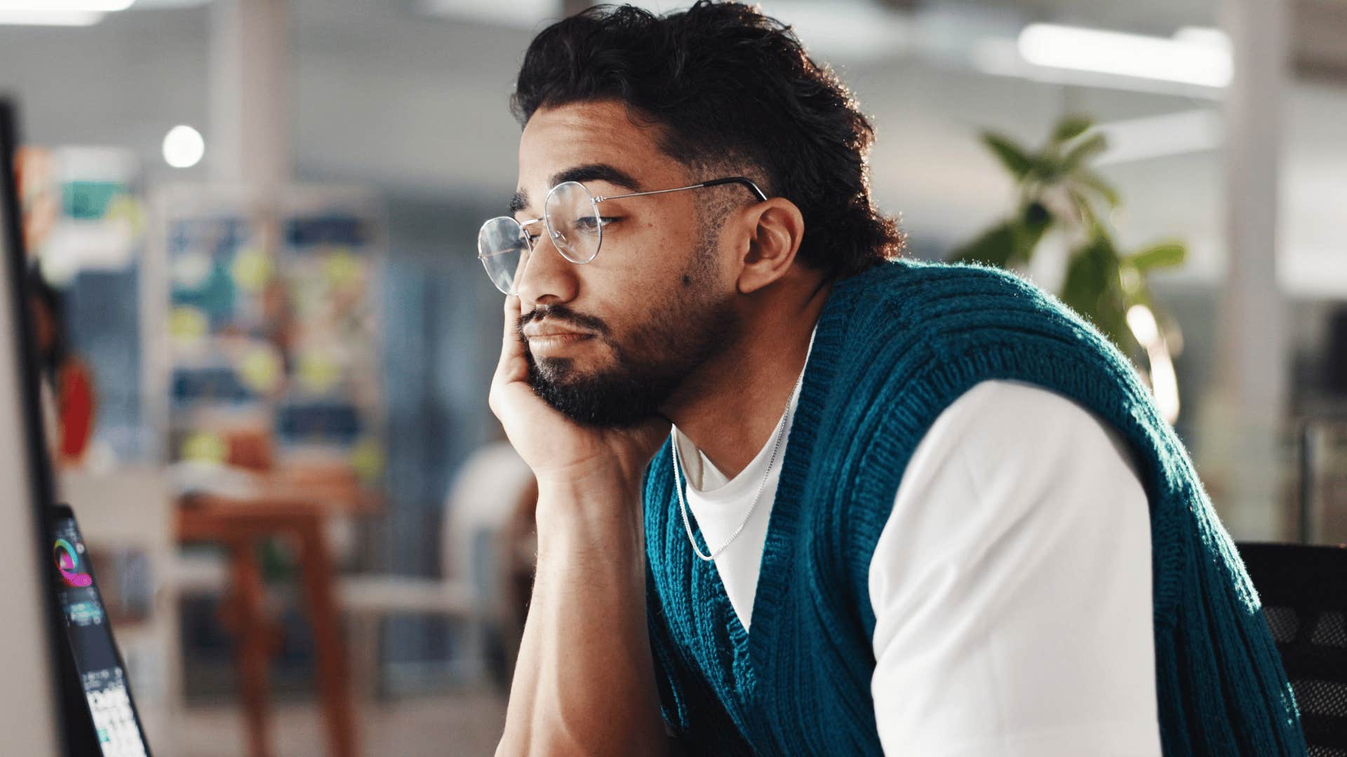 mentally and emotionally weak man saying why bother