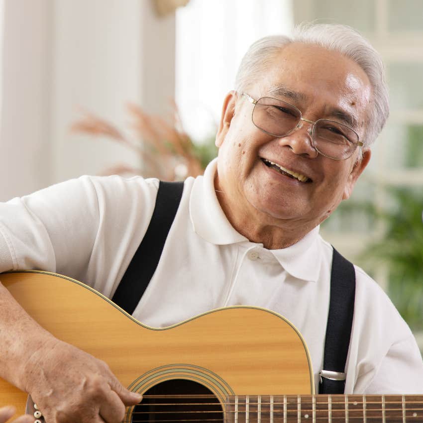 man teaching his kids that practice makes perfect