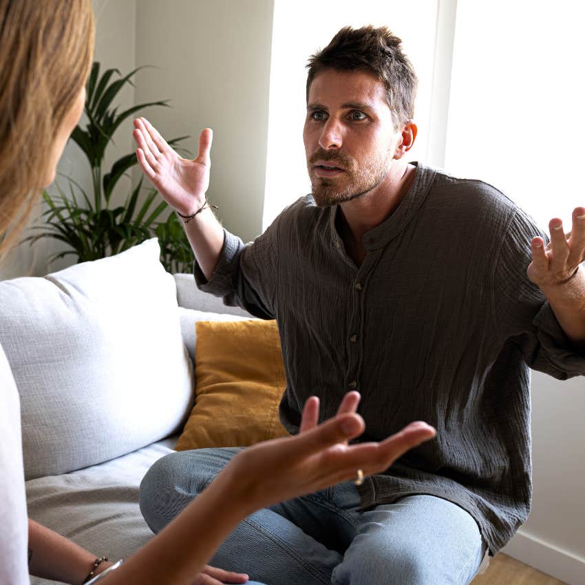 mentally and emotionally weak man complaining about not getting enough attention