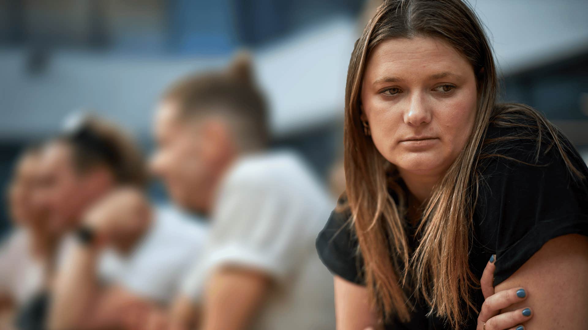 woman who grew up very lonely assuming people around her don't want her