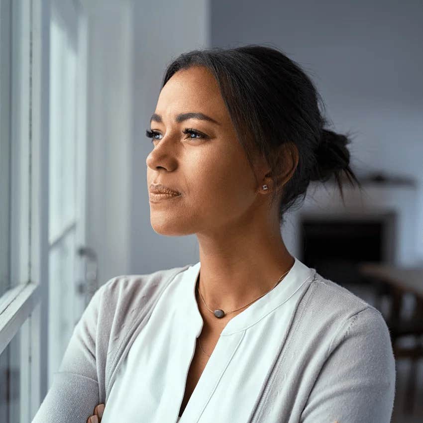 woman suffering because of her intelligence
