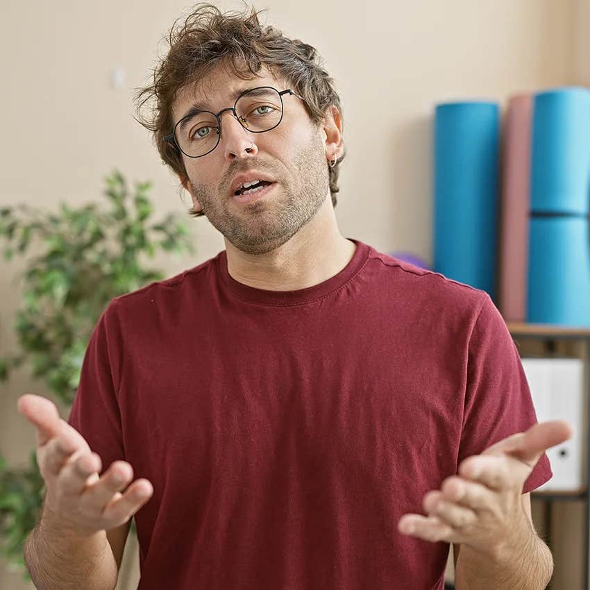 man with zero compassion telling friend he's just being honest
