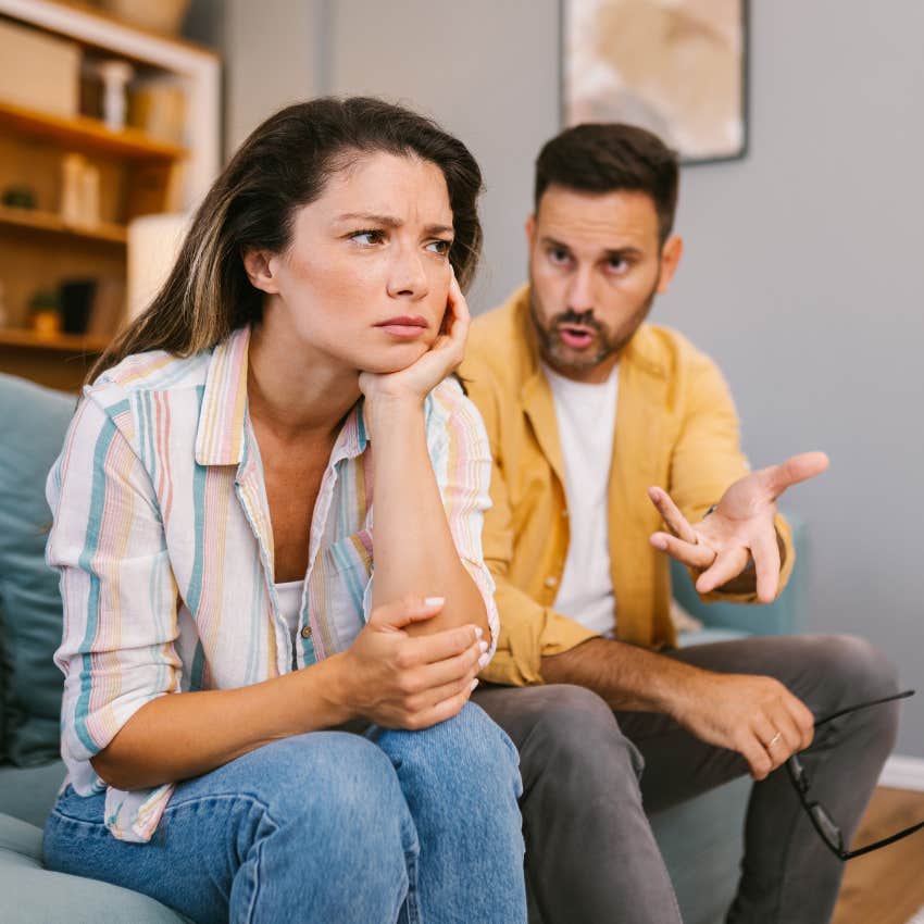 man who can't be honest telling his wife she wouldn't get it