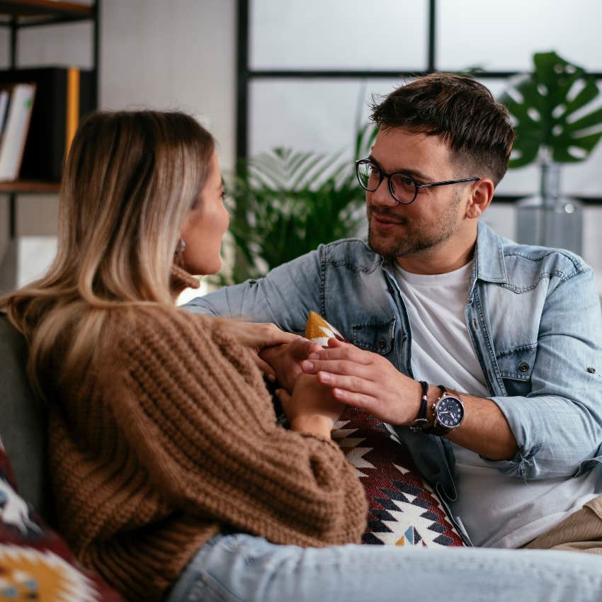 couple making a decision together