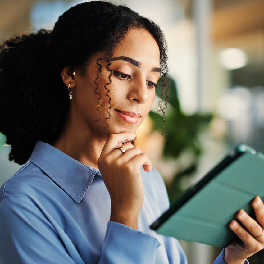 highly intelligent woman making better decisions on her own