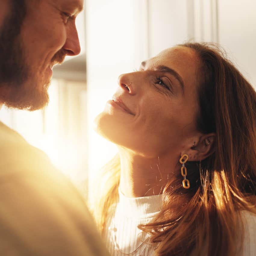 woman feeling attraction for man at a very intense level