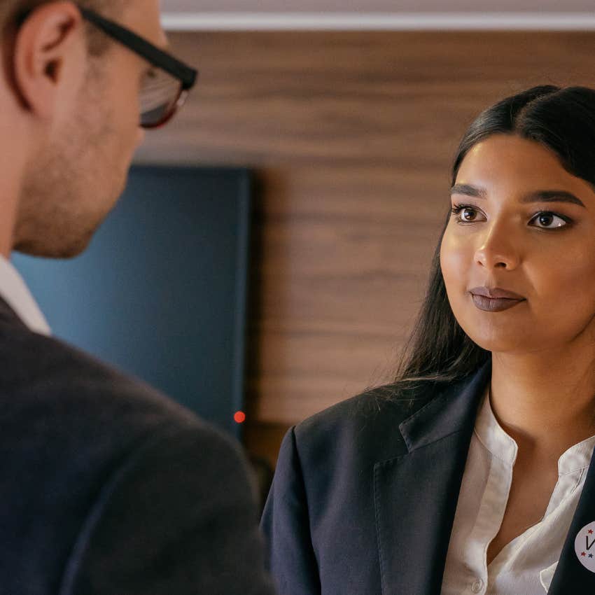 Gen Z woman who has trouble making others feel comfortable