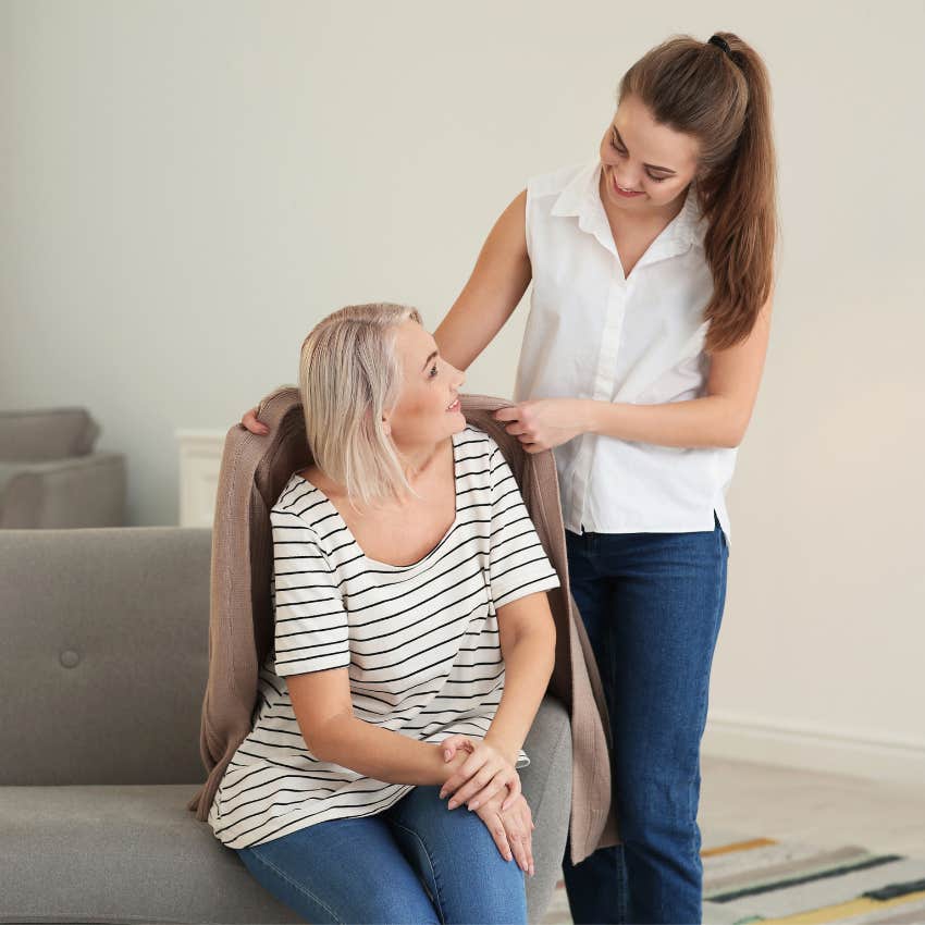 woman who grew up having to be the responsible child offering to take care of something