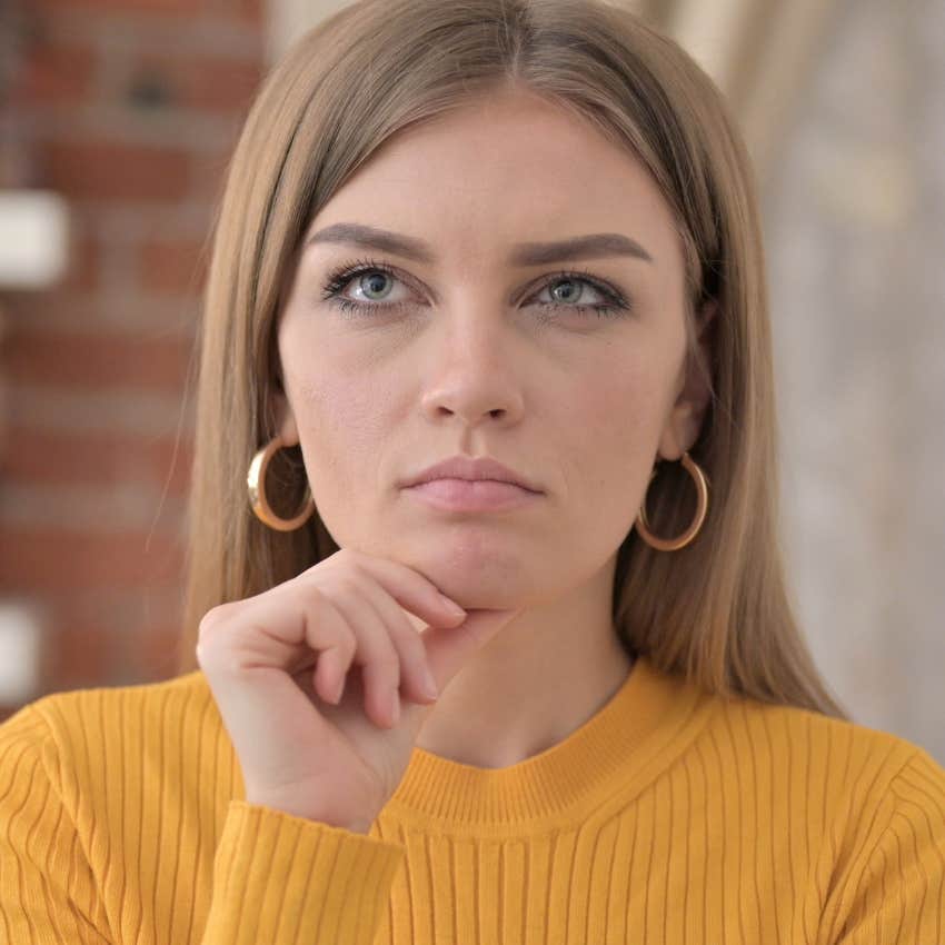 woman who lacks self-awareness and avoids making hard decisions