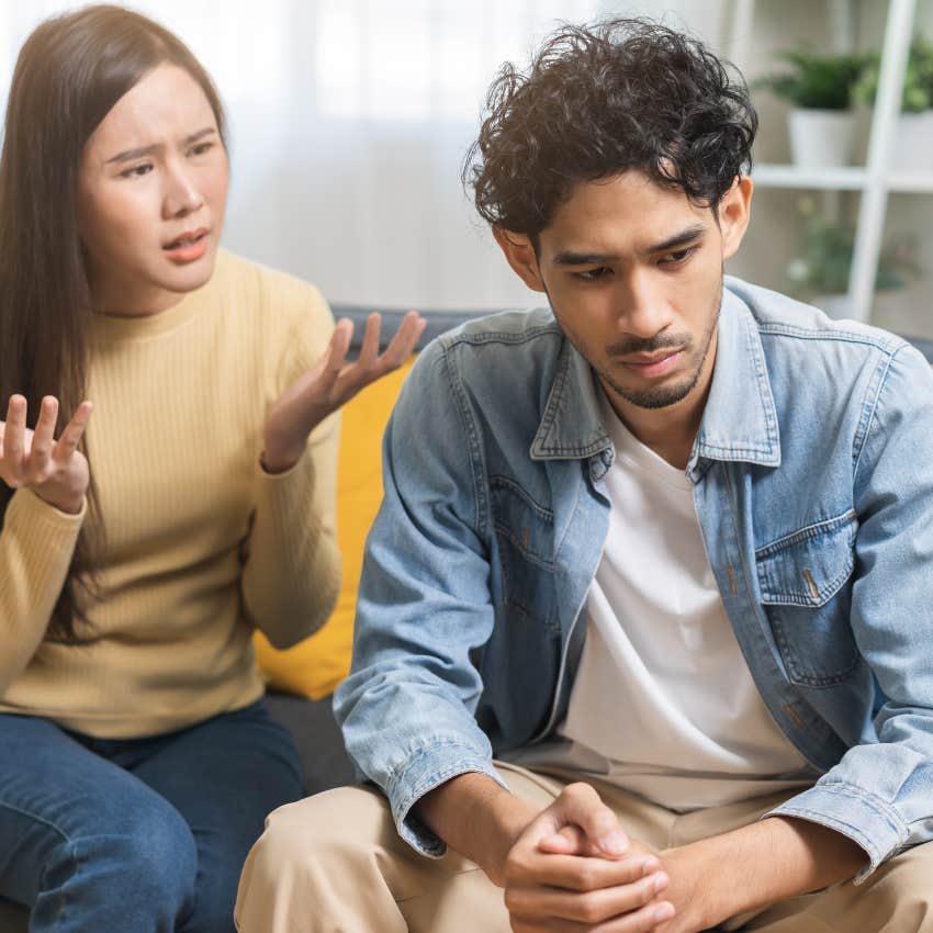 man who was raised by critical parents worrying about trusting people