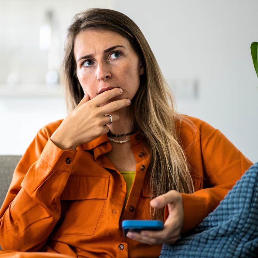 woman with ADHD feeling panicked over innocent feedback
