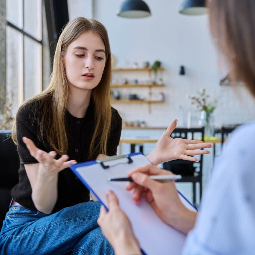 Gen Z woman who thinks she's better at speaking about mental health than boomers and gen x
