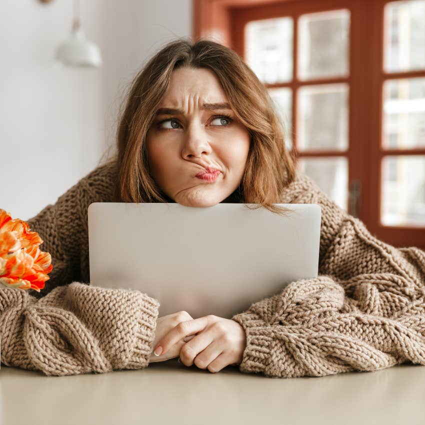 high IQ woman pretending not to understand superstitions