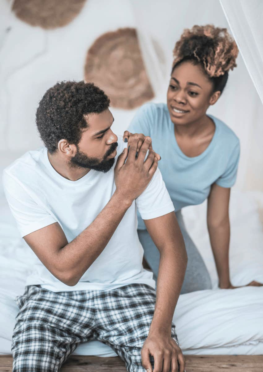 unhappy couple not feeling respected by each other
