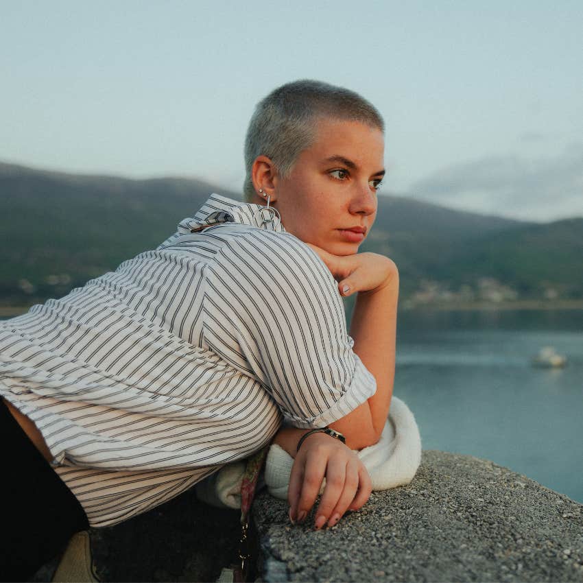 woman who has reached her absolute limit protecting her peace