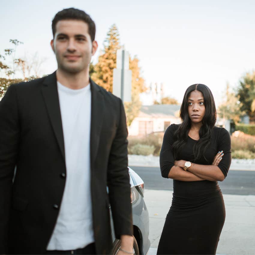Wife pretending to ignore husband but only making things worse