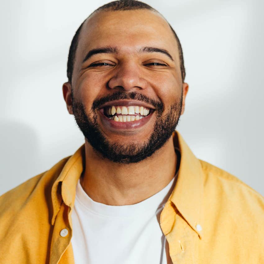 man with a positive mindset