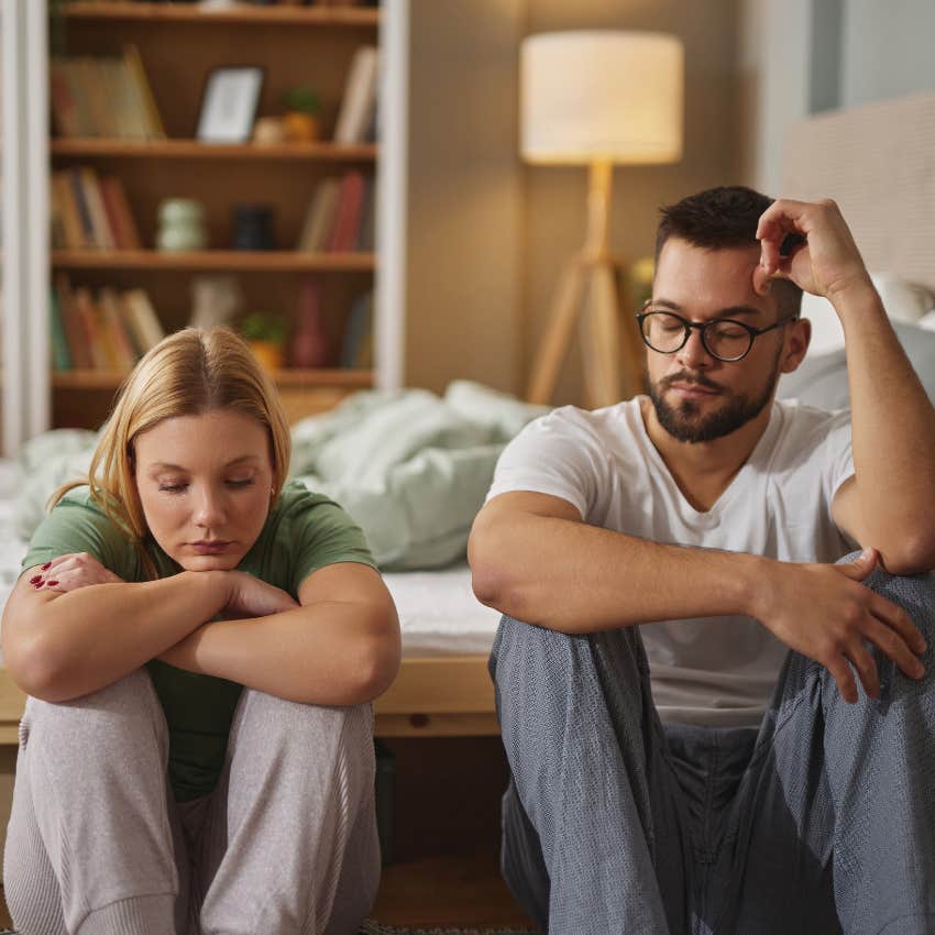 woman who struggles to love and trust her partner because of childhood abandonment issues