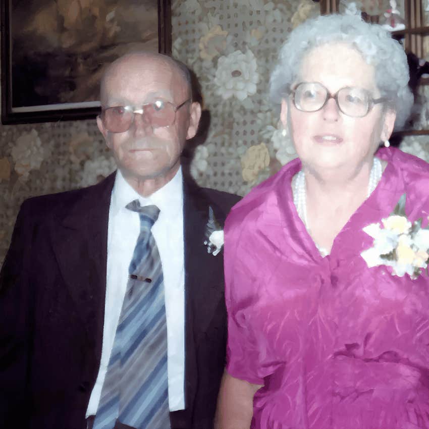 author's parents during their anniversary