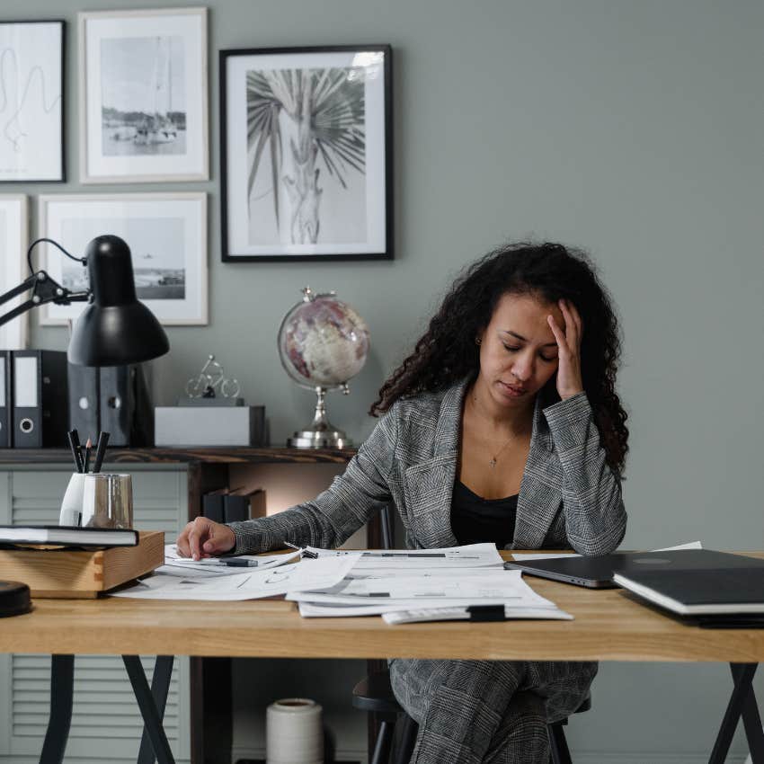 woman trying to do everything perfectly