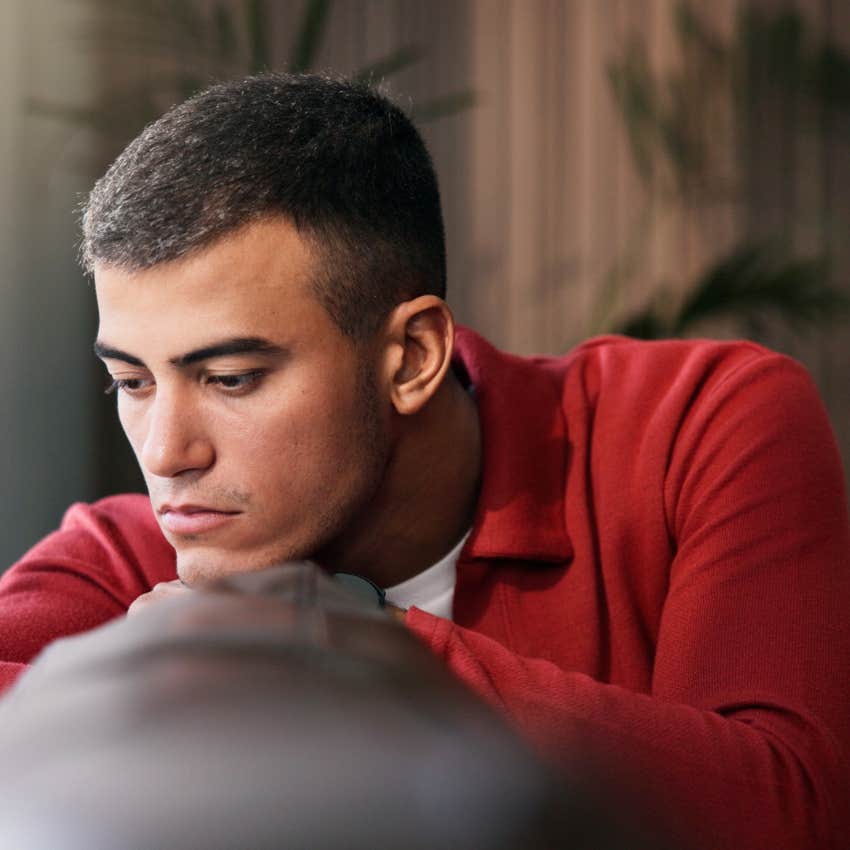 Gen Z man calling out of work to take a mental health day
