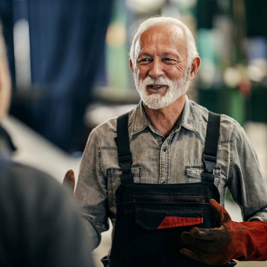 Boomer man who believes a weak person isn't resilient or loyal