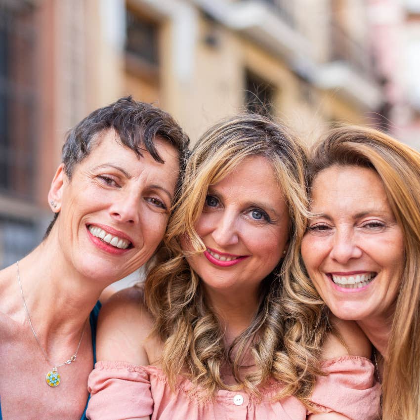 three gen x friends