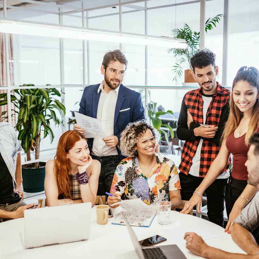 millennials being polite at work