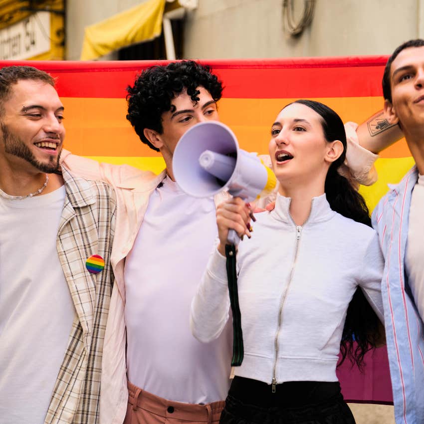Gen Z people expressing patriotism through change and challenge.
