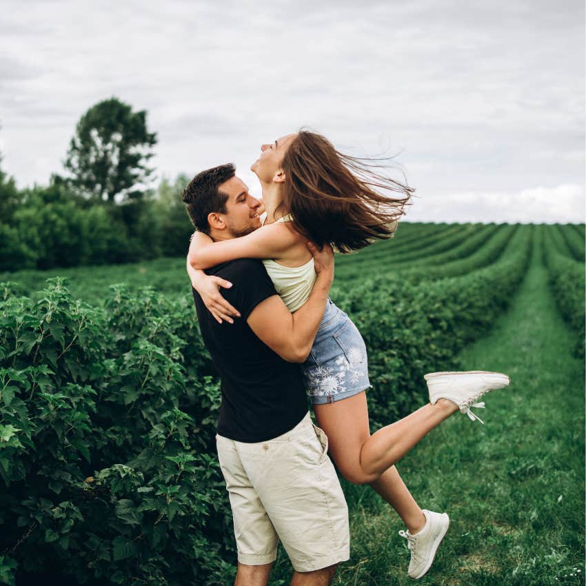 gen z couple who finds each other attractive