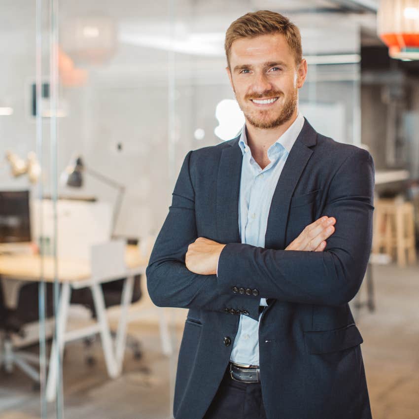 millennial man who is honorable because of his accomplishments