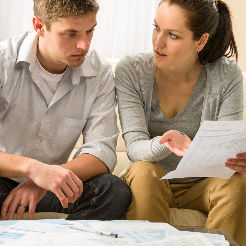 gen z couple worried about being poor