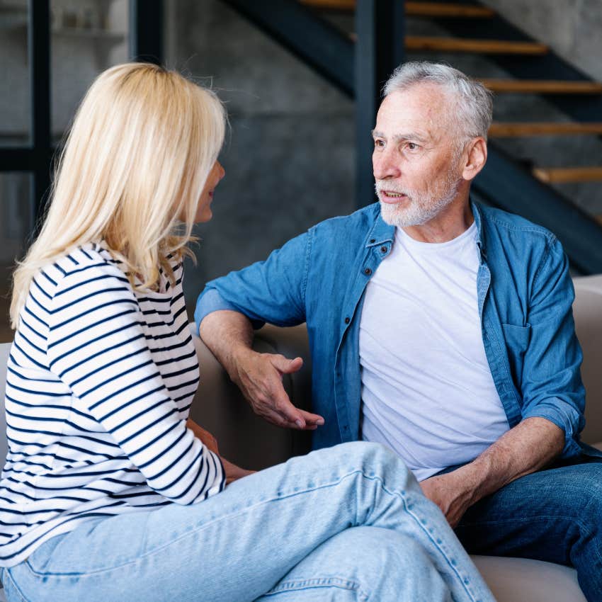 confident man choosing not to raise his voice when he's angry