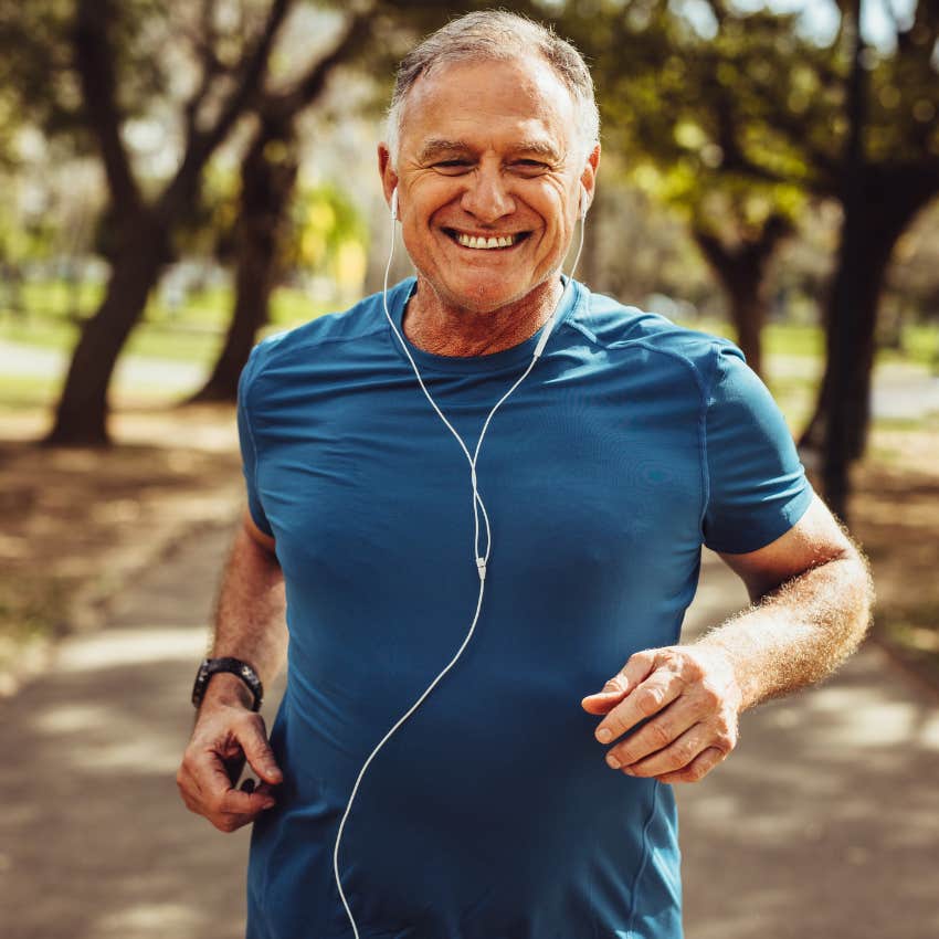 man who feels rich because he takes care of himself